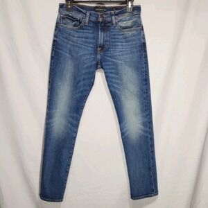Lucky Brand‎ Mens Jeans Size 29/30 Blue Denim 121 Slim Straight Leg